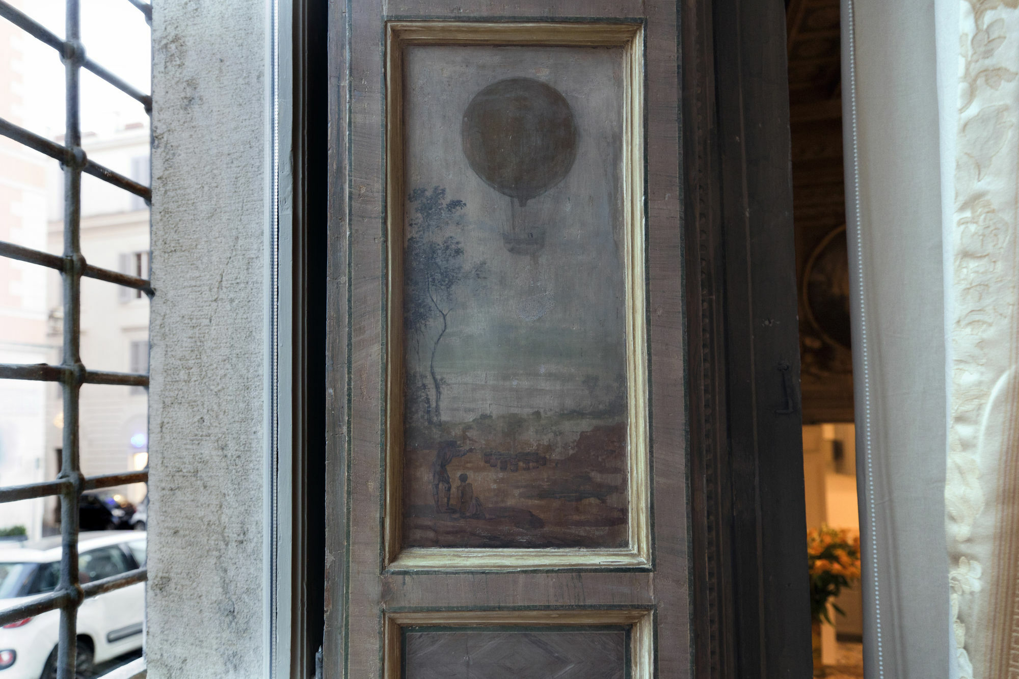 Апартаменты Casa A Palazzo Borghese Рим Экстерьер фото