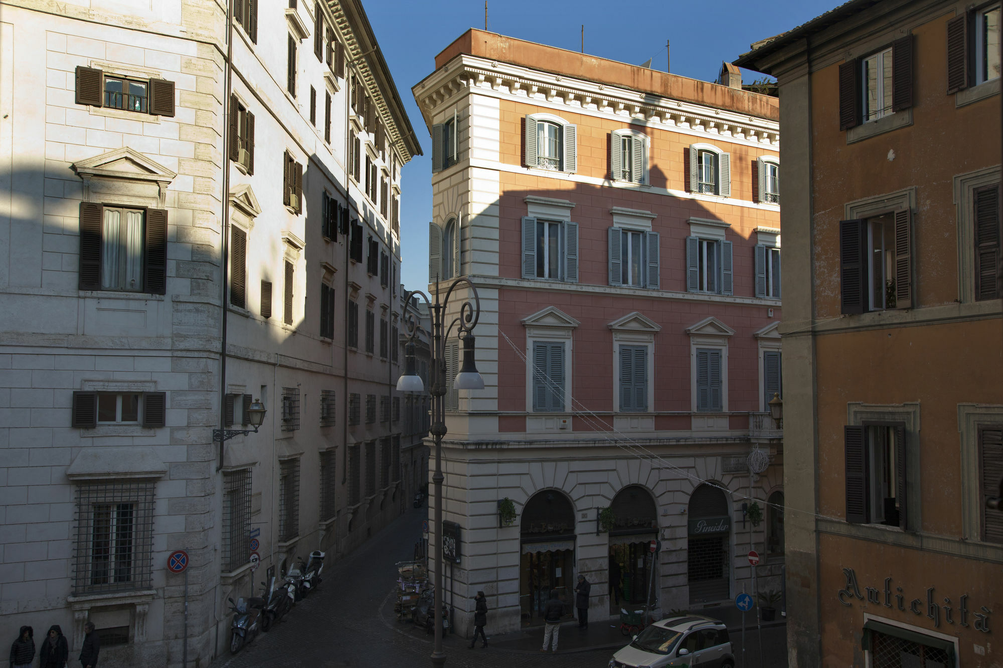 Апартаменты Casa A Palazzo Borghese Рим Экстерьер фото
